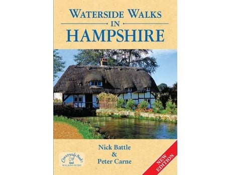 Livro waterside walks in hampshire de nick battle (inglês)