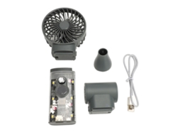Ventilador Turbo Elétrico Sem Fio 95000rpm 30 Níveis Cinza