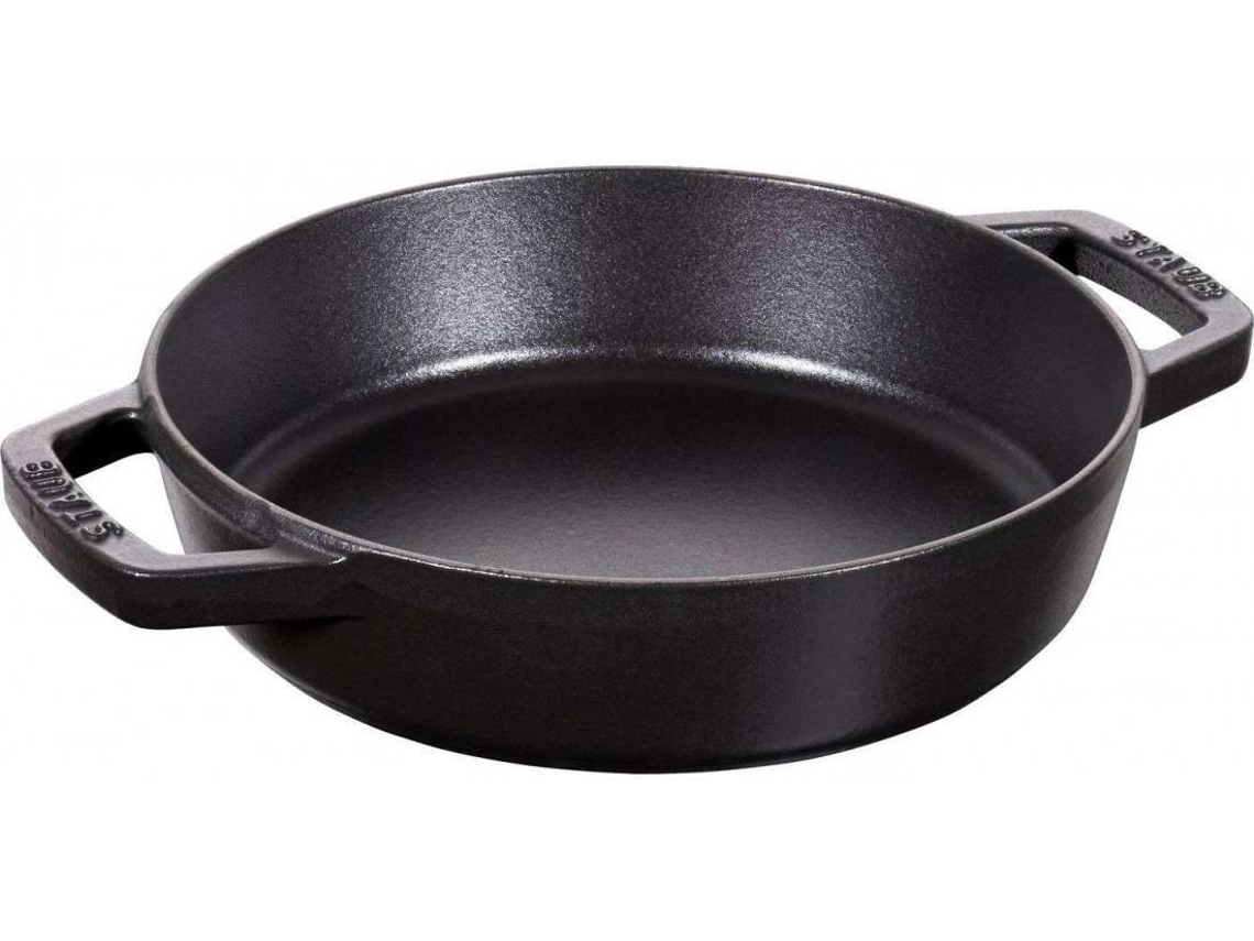 Frigideira STAUB (Preto - Ferro Fundido - 20 cm)