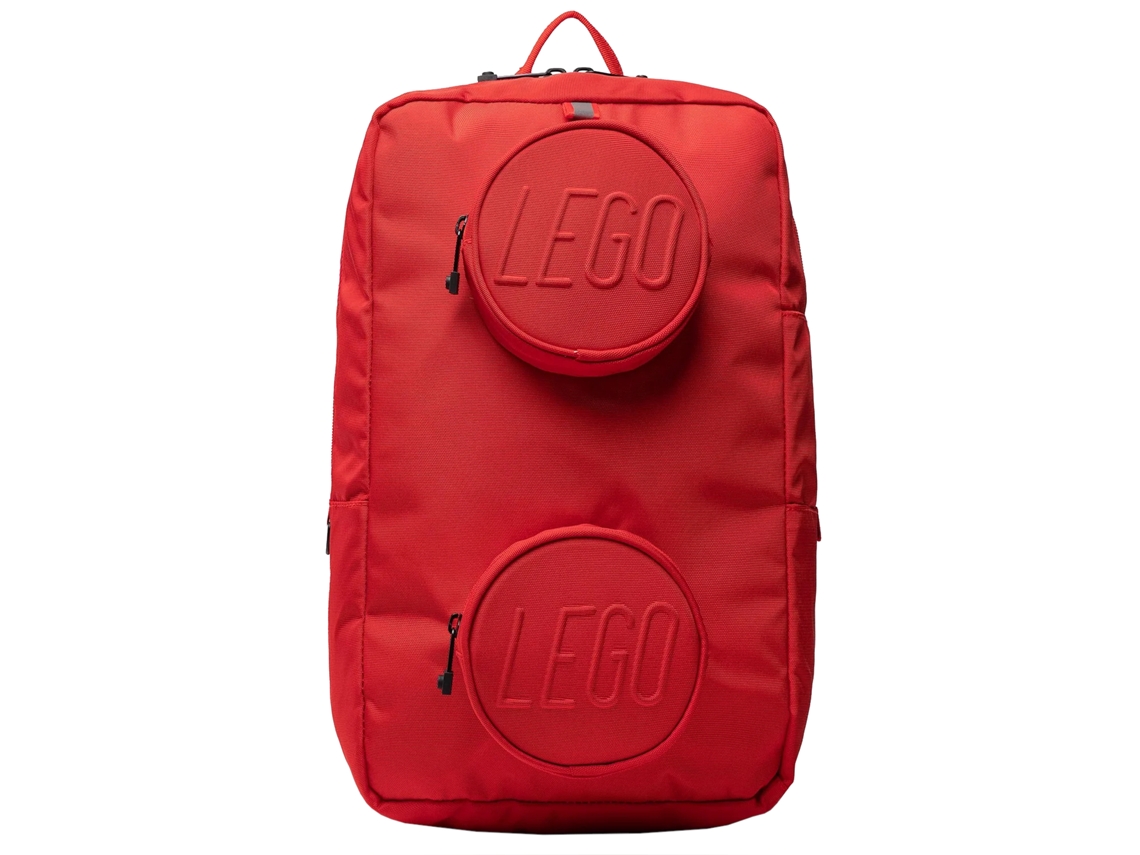 Brick 1x2 Backpack 20204 0021, Para Um Menino, Mochilas Lego (vermelho One Size Eu)