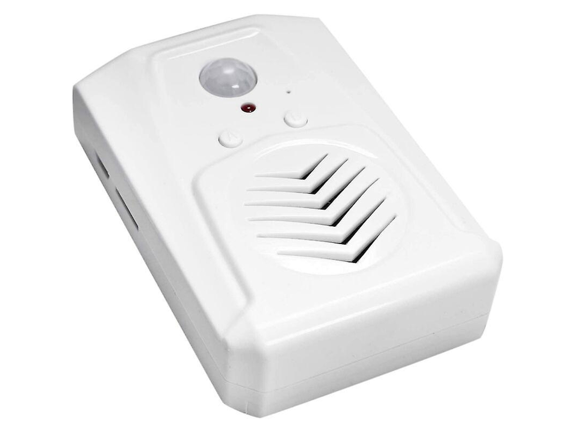 Bem Vindo Ao Sensor. A Campainha Eletrônica Com Sensor Infravermelho Pode Gravar Mensagens. Você Pode Personalizar O Aviso De Voz. Brilvibera
