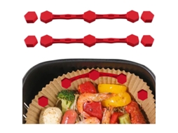 X Argolas Magnéticas De Silicone Para Fritadeiras Elétricas. Fixar Papel Manteiga. Compatíveis Com Grelhas Ferro Fundido.