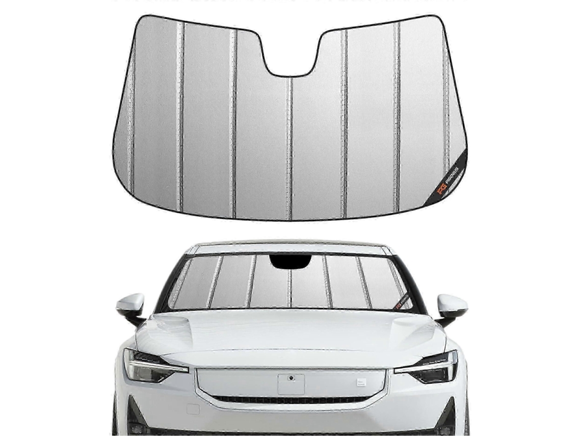 Protetor Solar para Para brisa do Polestar 2, Janela Dianteira, Bloqueia Raios Uv, Proteção Par a Painel, Isola GOKOCO