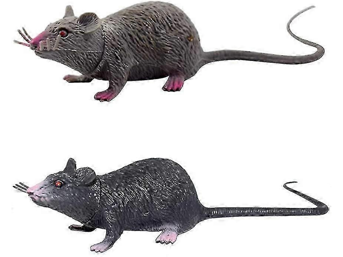 Rato De Brinquedo Realista 2 Peças De Ratos Realistas Para Assustar Os Outros No Halloween Ly Ebike