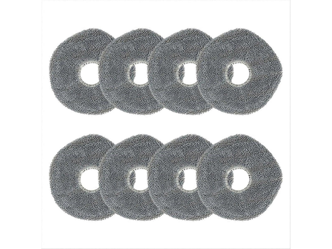 Conjunto De 8 Peças De Pano De Limpeza De Reposição Para Aspirador Robô X9pro