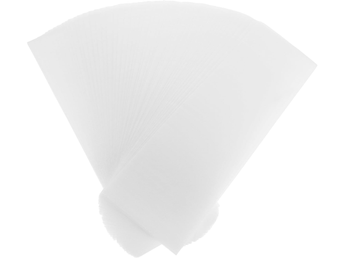 100 unidades de papel para colorir cabelo branco, confiável e fácil de usar.