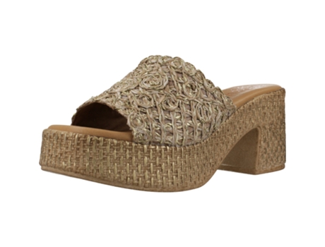 Sapatos De Mulher Porronet Pele Dourado (38)