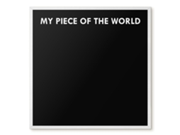 Magnetic Board My Piece Of The World For The Living Room Espelharte (50x50 Cm)