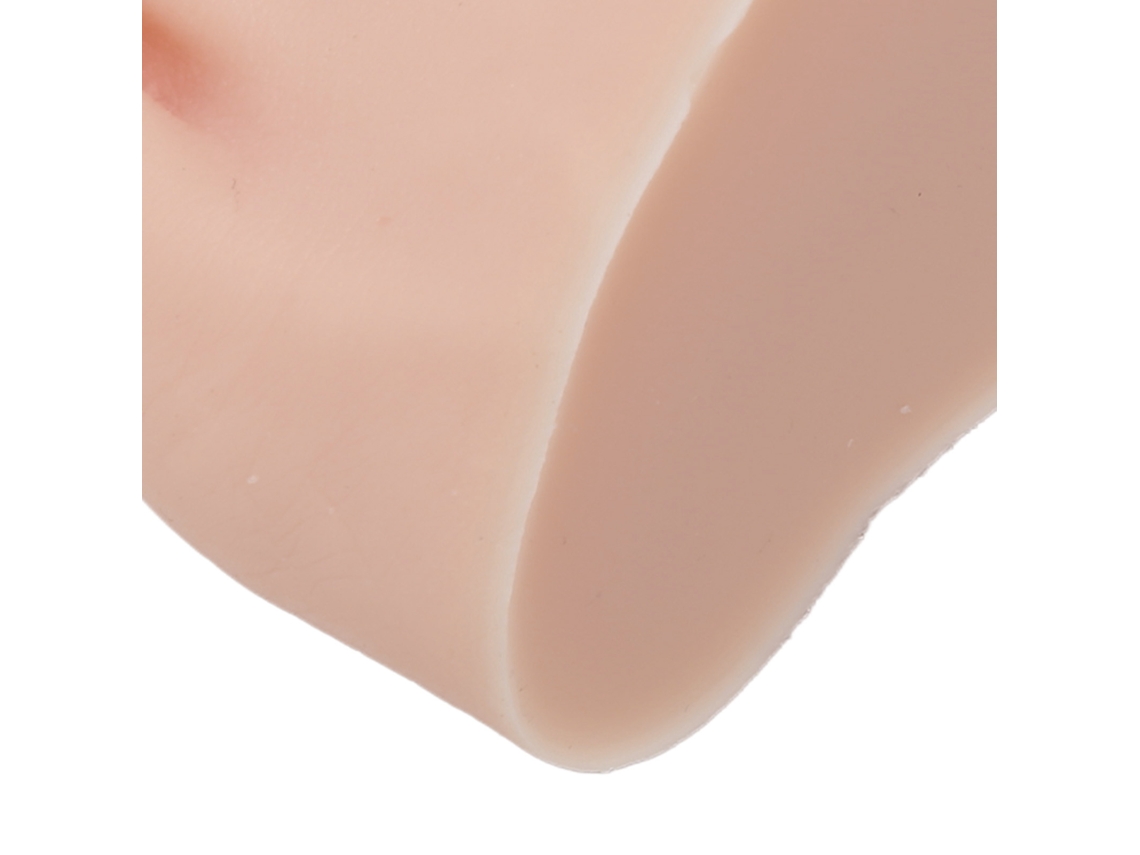 Modelo De Pé Falso (tom De Pele Médio, Material De Silicone) Eoocoo