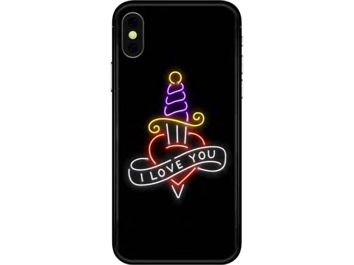 Capa iPhone X, XS BENJAMINS Tattoo Preto