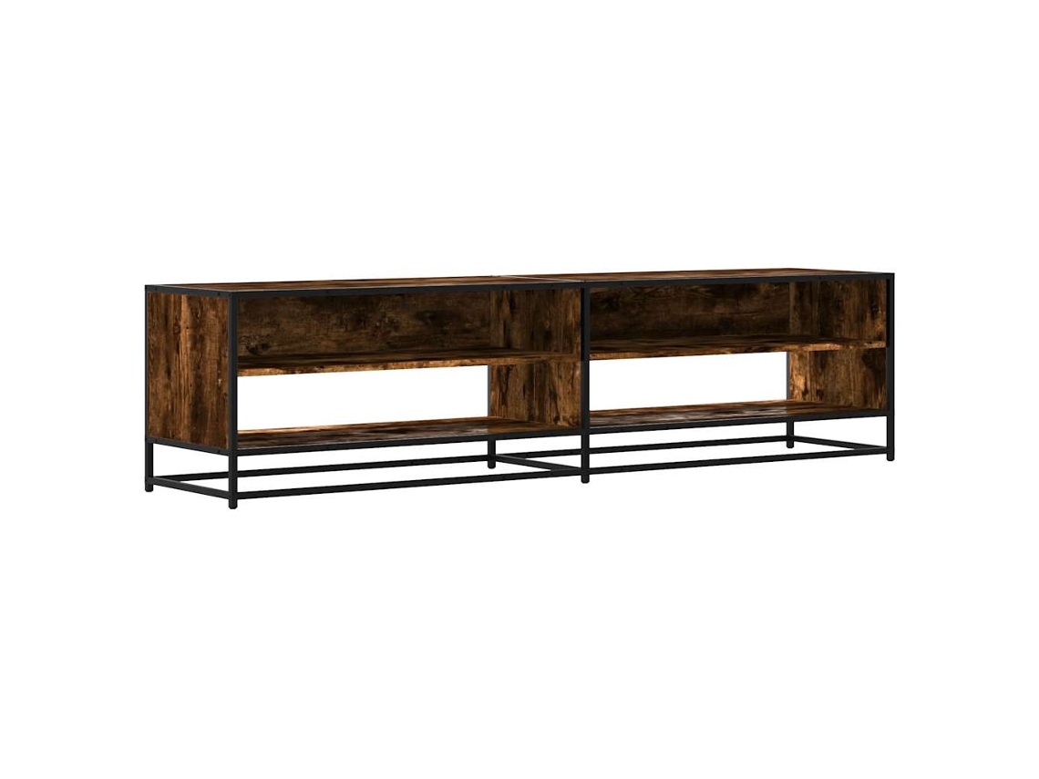 Tv Cabinet, Tv Cabinets Vidaxl Marrom Madeira Processada (n/a)