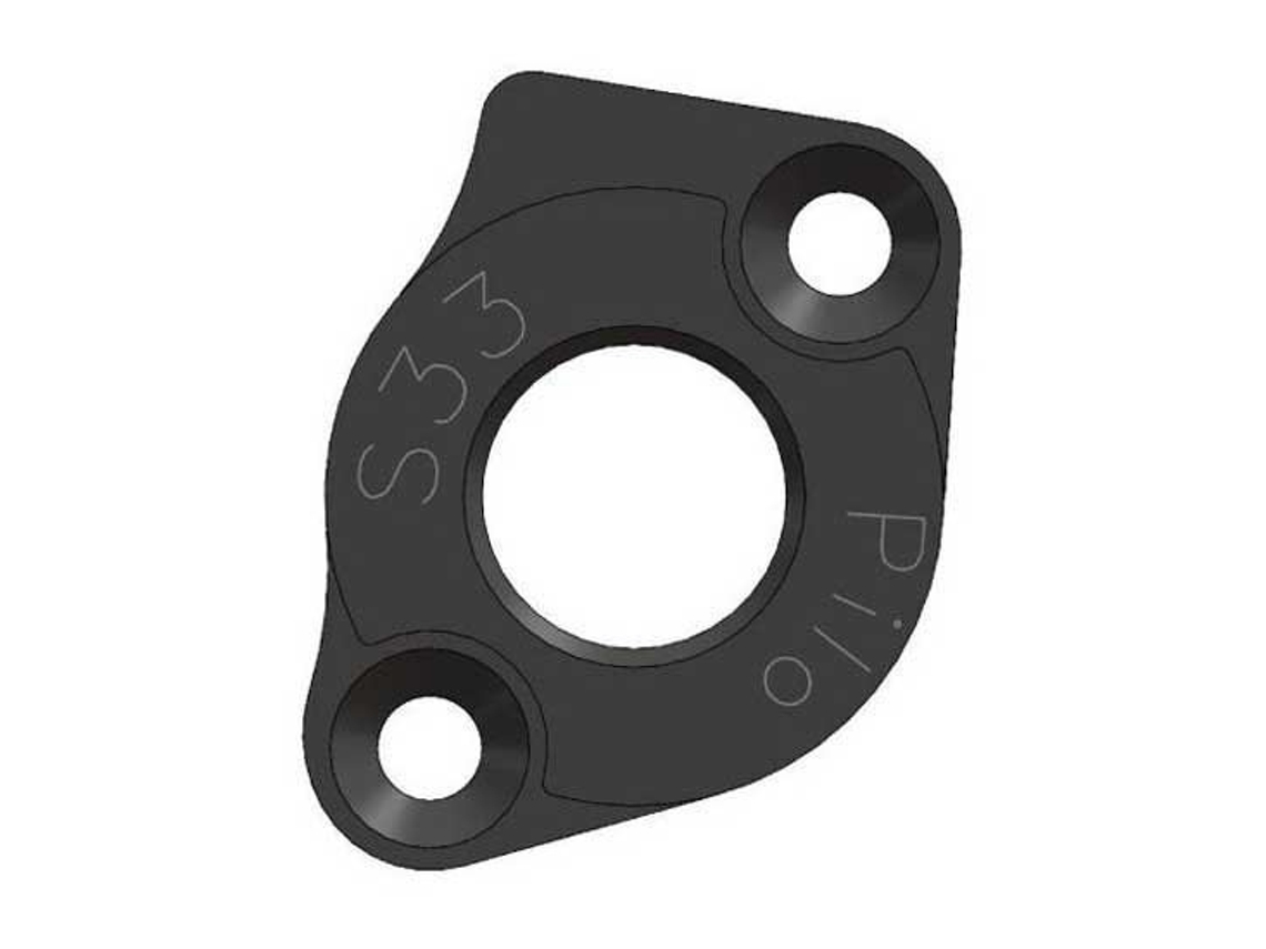 Ponteira Desviador S33 Locknut For D784 Derailleur Hanger Prateadopilo