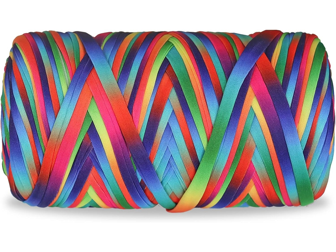 300g Fio De Malha Para Camisetas, Para Cestas De Crochê, Bolsas E Decoração De Casa Slowmoose