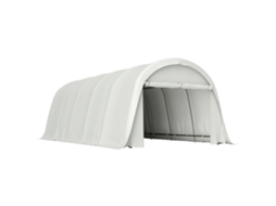 Barraca de Garagem 3,6x7,2m Creme (uv50+, Estrutura Galvanizada)