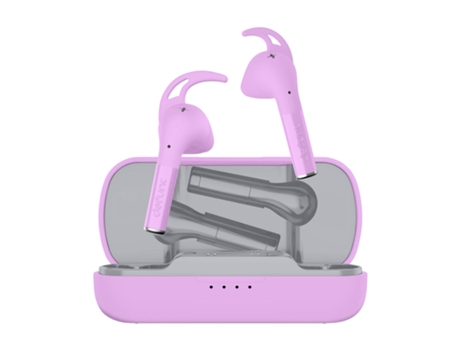 Auriculares True Wireless DEFUNC DFTRUESPORTP (Bluetooth - Roxo)