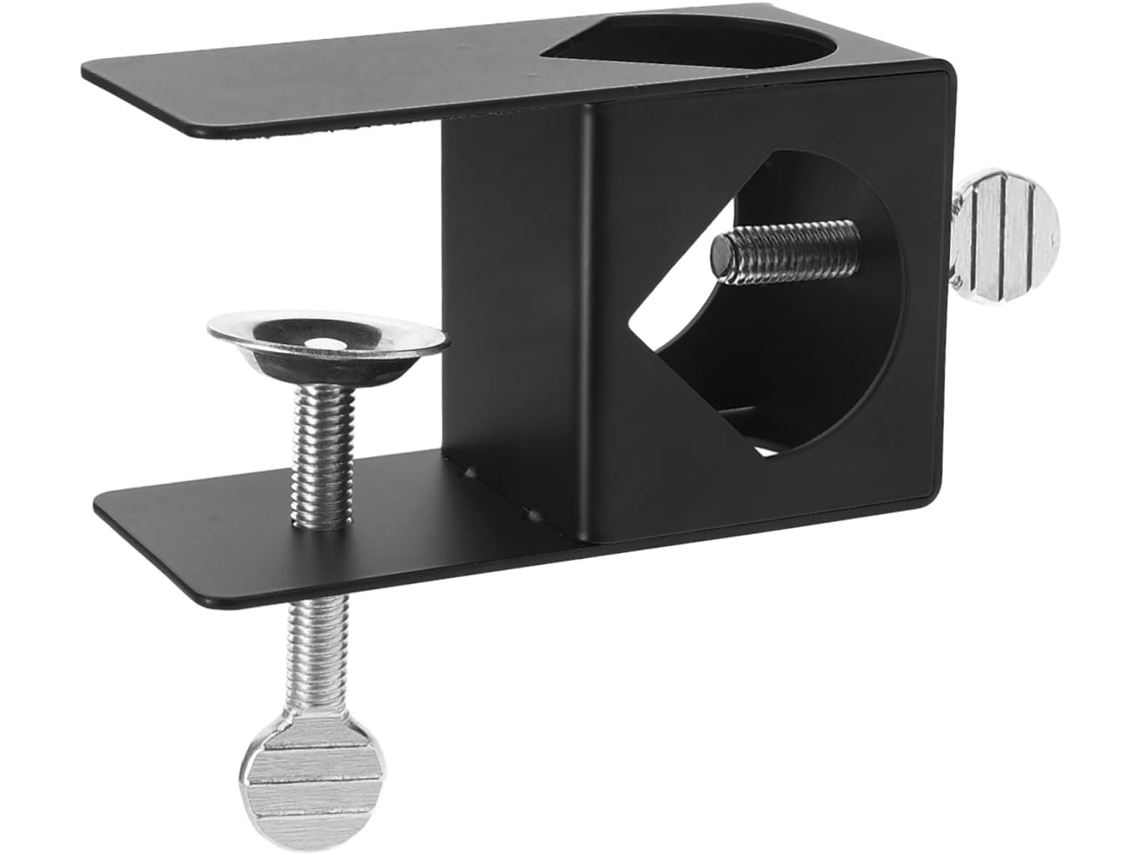 Suporte De Metal Ajustável Para Tochas, Ideal Para Jardim E Uso Externo. Possui Braçadeira Para Post Gokoco