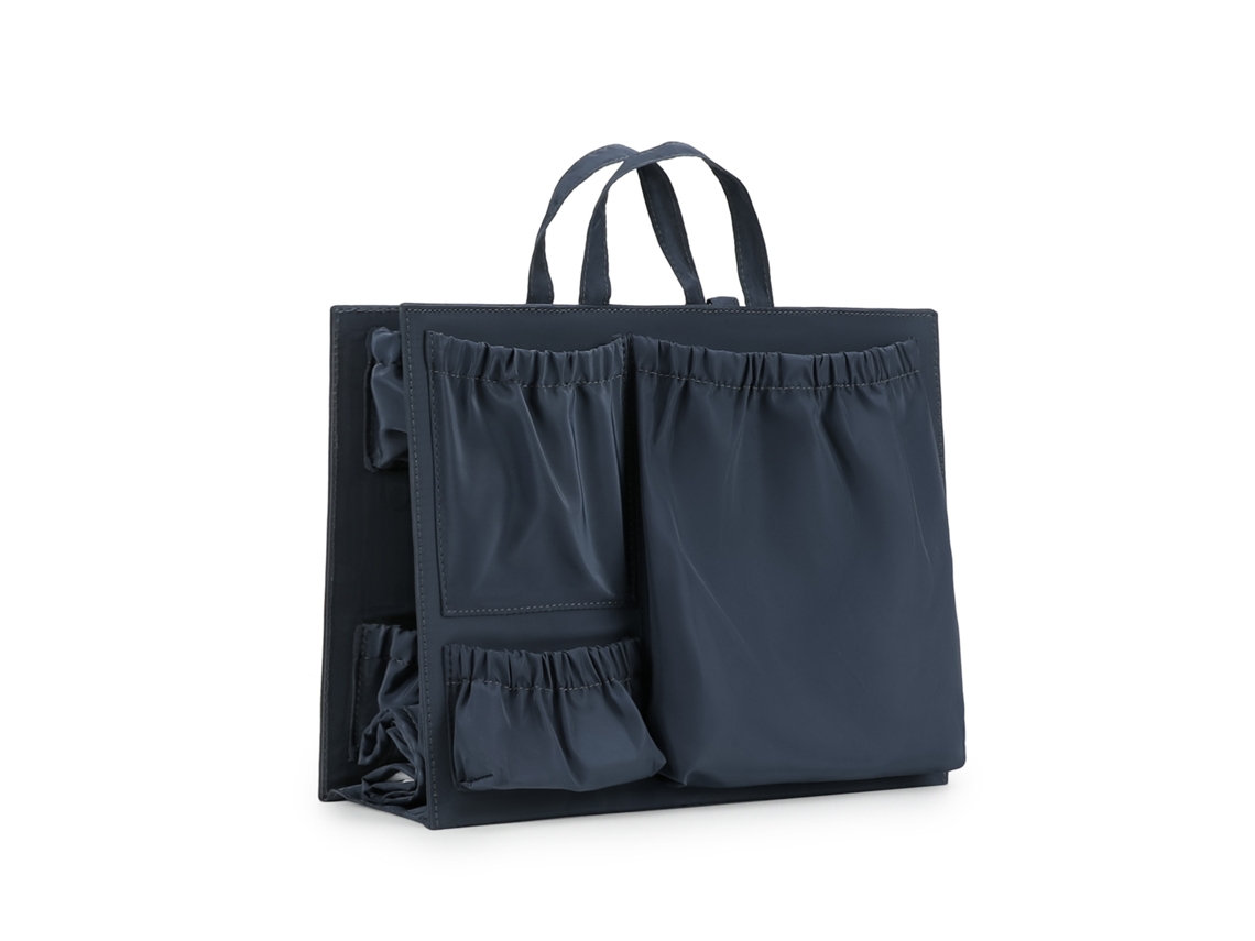 Multi Bolso Segmentação Mamãe Saco 35 * 25 * 10cm Azul Escuro