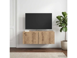 Vidaxl Gabinete de Tv de Parede Carvalho Arttisan 78,5 X 41 X 30 Cm