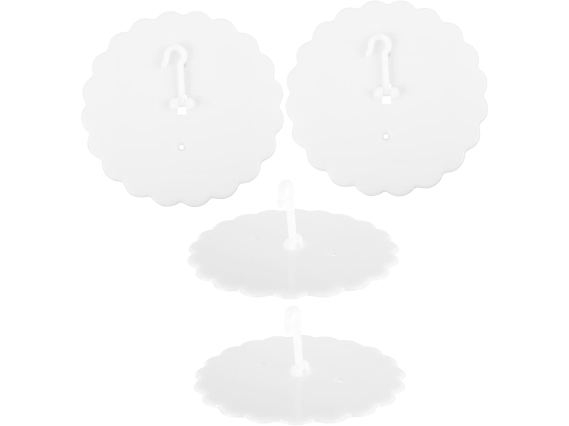 Conjunto De 4 Ganchos Adesivos Para Cortina Cama, Ideais Para Dossel De Teto, Sem Necessidade De Furar A Parede