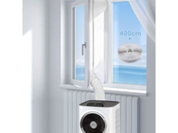 Airlock 4m vedação de janela para ar condicionado móvel e desumidificador kit de calafetagem para e desumidificador a21 S/MARCA