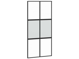 Sliding Door, Sliding Doors Vidaxl Preto Vidro (102.5 X 205 Cm)