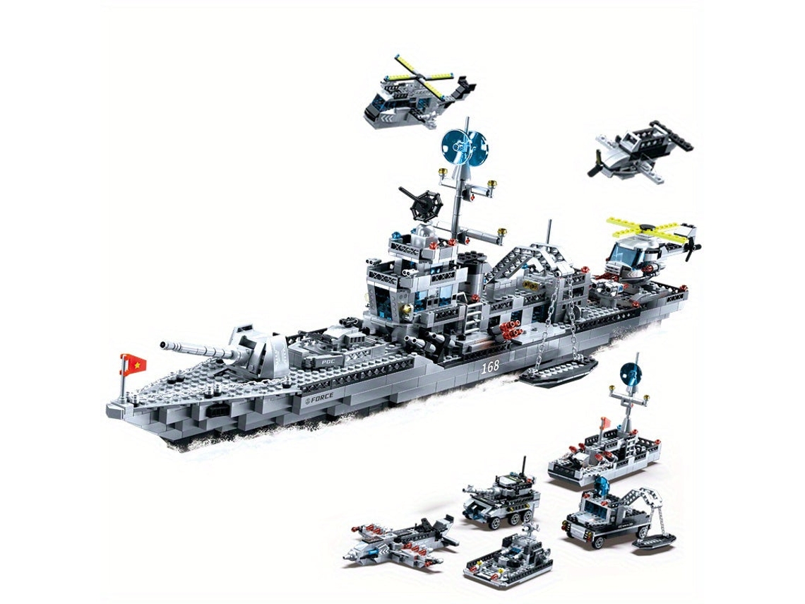 Maquete puzzle Ship Destroyer 1514 6em1 (1072 pcs) Novo
