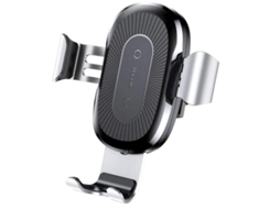 Carregador Móvel Smartphone Ventilação Automotiva Sem Fio Yizhood Branco