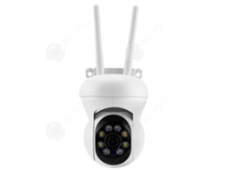 Câmera De Vigilância Inn 1080p Com 8 Luzes Noturnas, Câmera Externa Colorida Com Visão Noturna, Rotação De 360 Graus, Impermeável Ip6 Innovtec