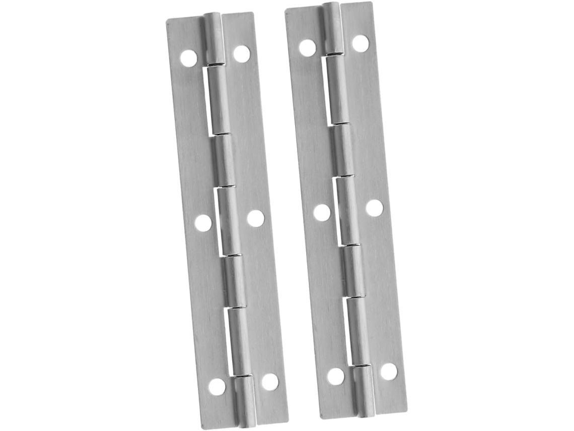 Conjunto De 6 Dobradiças Para Portas Armário, Tipo Piano, Longas,