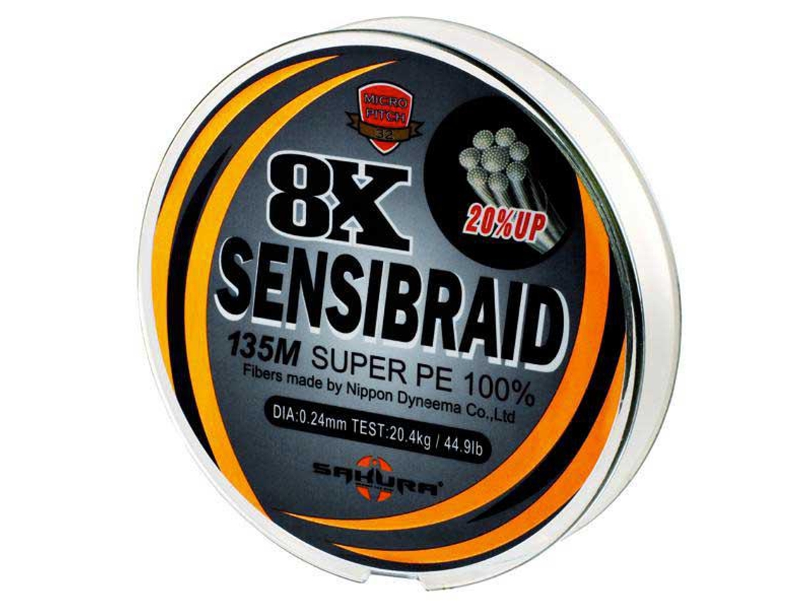 Sakura Linha Sensibraid 8X 135 M