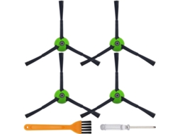 Kit De Substituição Para Irobot I5 I5+ J5 J5+ Acessórios De Escova Lateral Para Aspirador Robô (4 Peças) Cuich