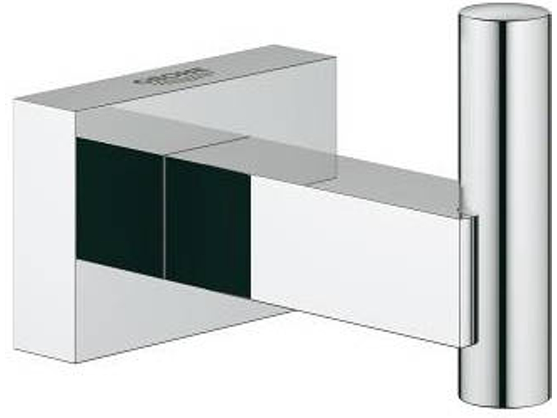 Gancho para toalha GROHE Essentials Cube Cromo