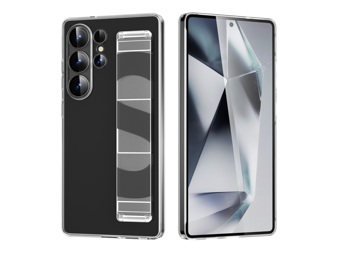 Capa Protetora Transparente Com Cobertura Total E Alça De Pulso Em Silicone Fosco Para Celular.alta Transparência, Samsung A54