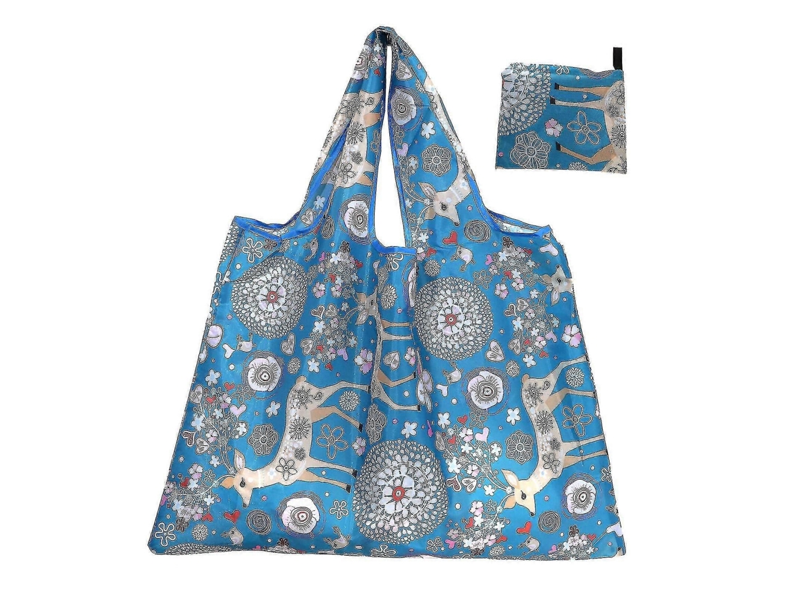Sacolas de Compras Dobráveis ​​extragrandes e Reutilizáveis. GOKOCO