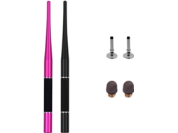 Conjunto de 2 Canetas ANSELF Universal 2 1 Capacitive Stylus Preto e Rosa