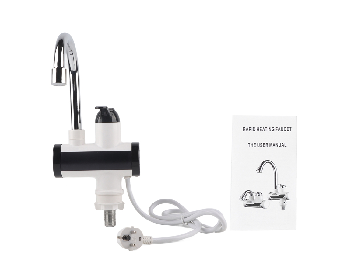 Torneira de água quente e fria com visor de temperatura e função de aquecimento LAXISCREED