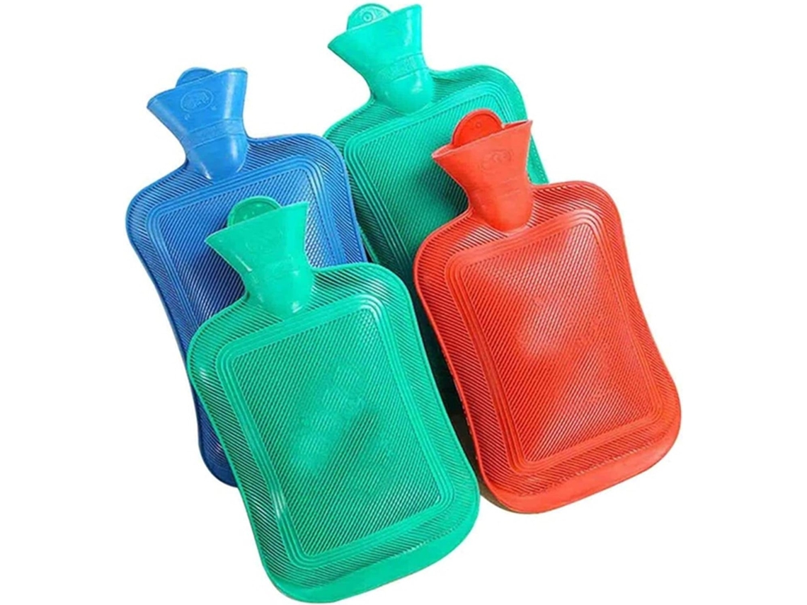 Bolsa de Água Quente 500ml com sistema de injeção, resistente, para inverno, cor aleatória XIAOMOYU