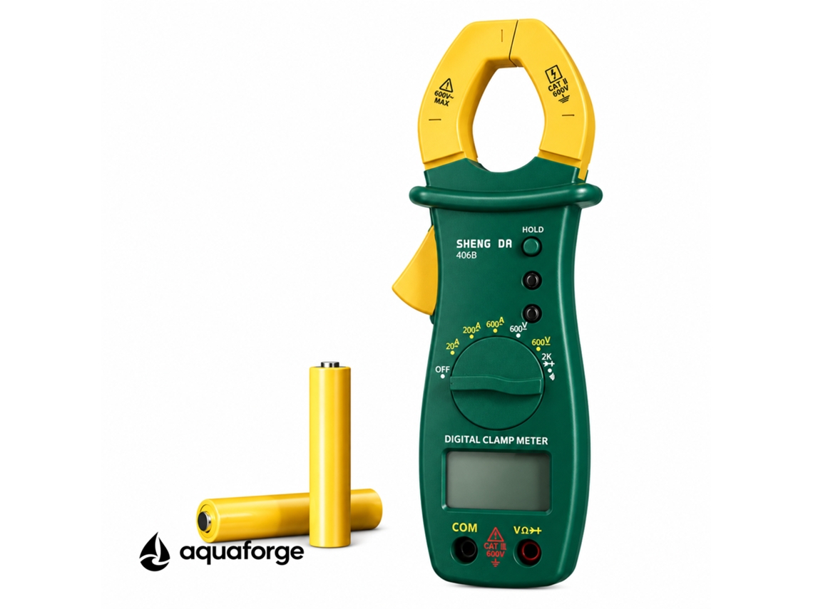 Alicate Amperimétrico Aquaforge 406b