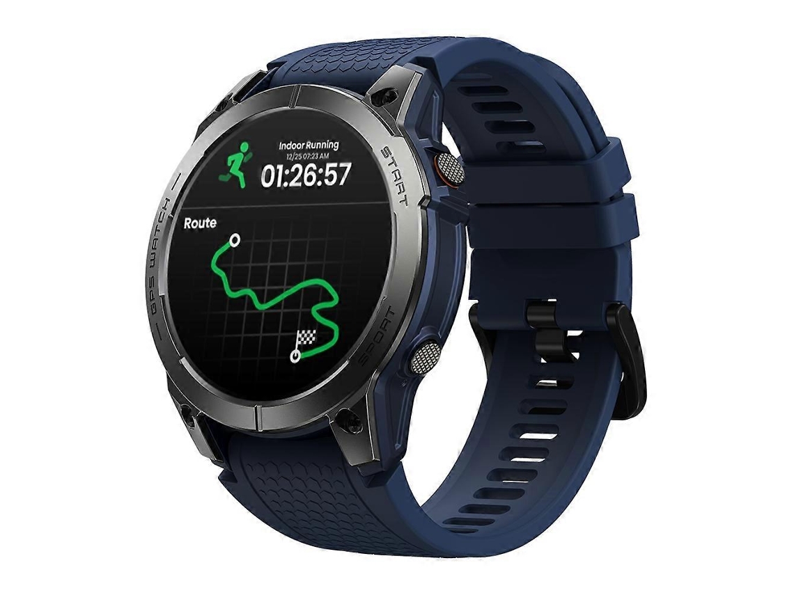 Smartwatch Zeblaze Stratos 3 Pro com tela AMOLED de 1,43 polegadas e suporte para chamadas Bluetooth Ly Ebike