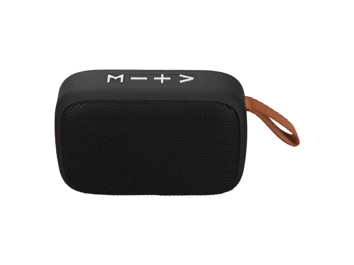 Caixa de Som Bluetooth Mg2, Estéreo, Fm, Preto EOOCOO