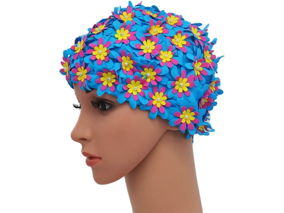 Gorro De Nata Floral Petal Estilo Retrô Para Mulheres