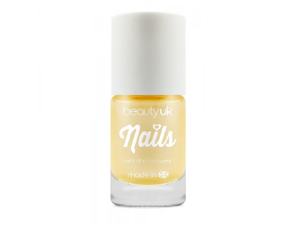 Beauty UK Candy Pearl Nail Polish - Lemon