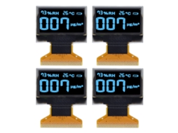 Tela LCD OLED 0.96 polegadas 128x64 azul 4 peças S/MARCA