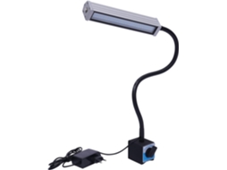 Luz De Trabalho Led Cnc Flexível À Prova D Água Preta 10w Para Artesanato, Usinagem Cnc E Bancada De Trabalho
