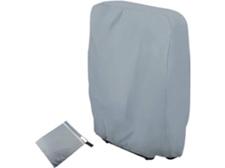Conjunto de 2 Capas para Espreguiçadeira em Oxford 10d, Cinza, Resistente a Poeira, Água, UV, 110x34x20 Cm | X001
