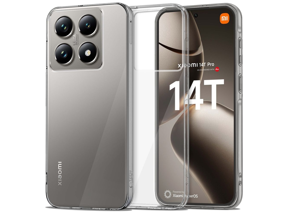 Capa TECH PROTECT Para Xiaomi 14t Com Proteção Anti-choque