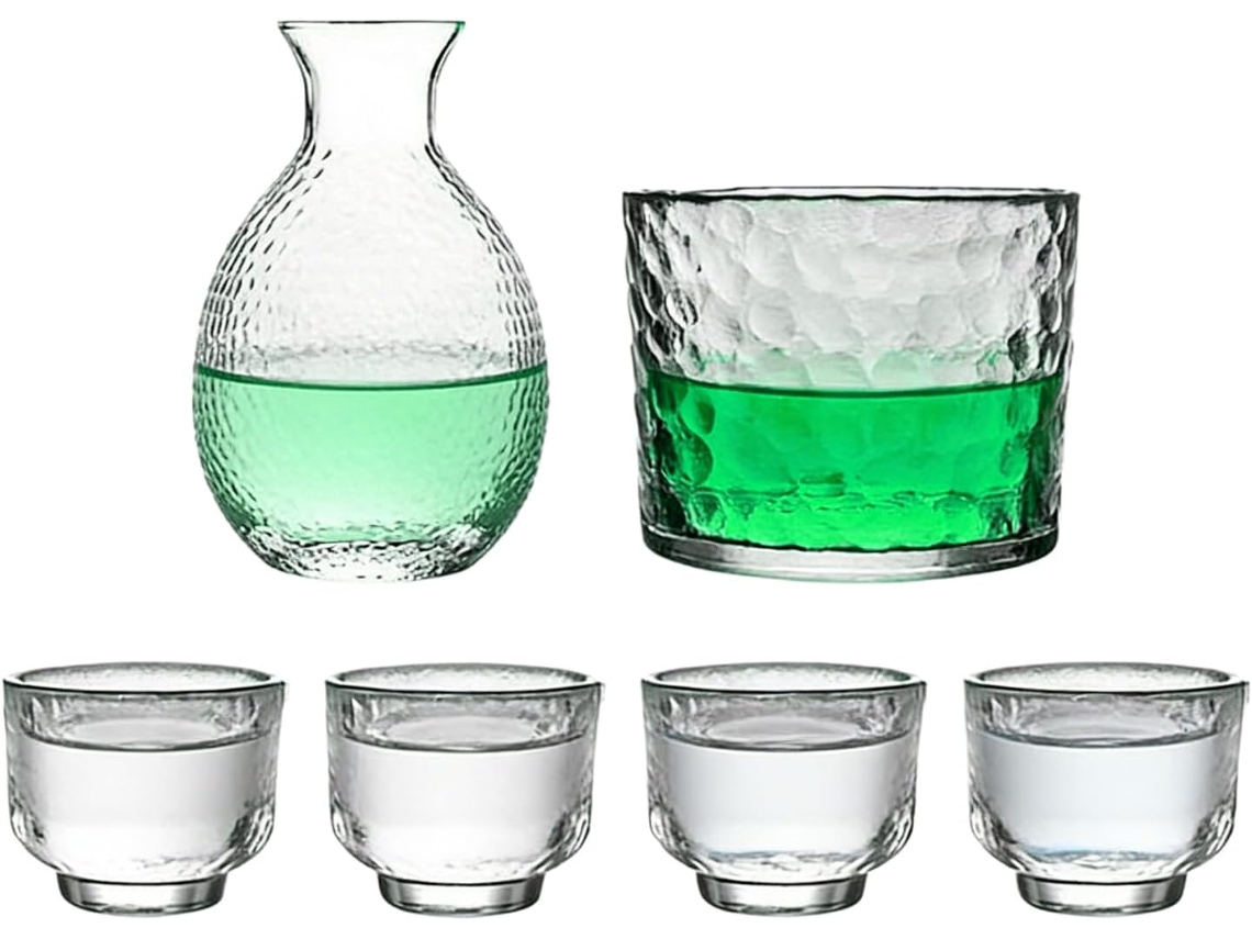 Conjunto De Copos De Saquê Japoneses Resistentes Ao Calor