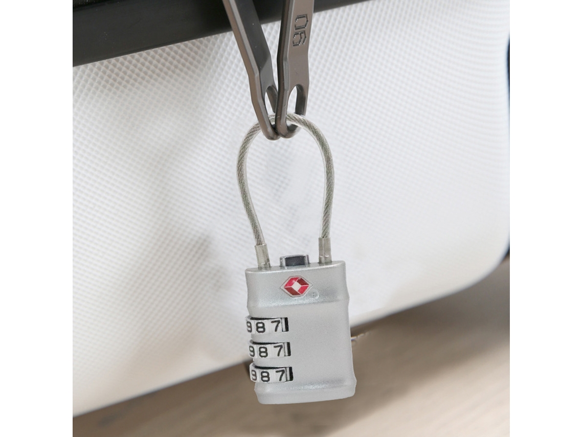 Cadeado de Combinação Personalizável para Armários Escolares, Malas, Bolsas de Viagem, Arquivos, Caixas de Ferramentas e Mochilas BRILVIBERA