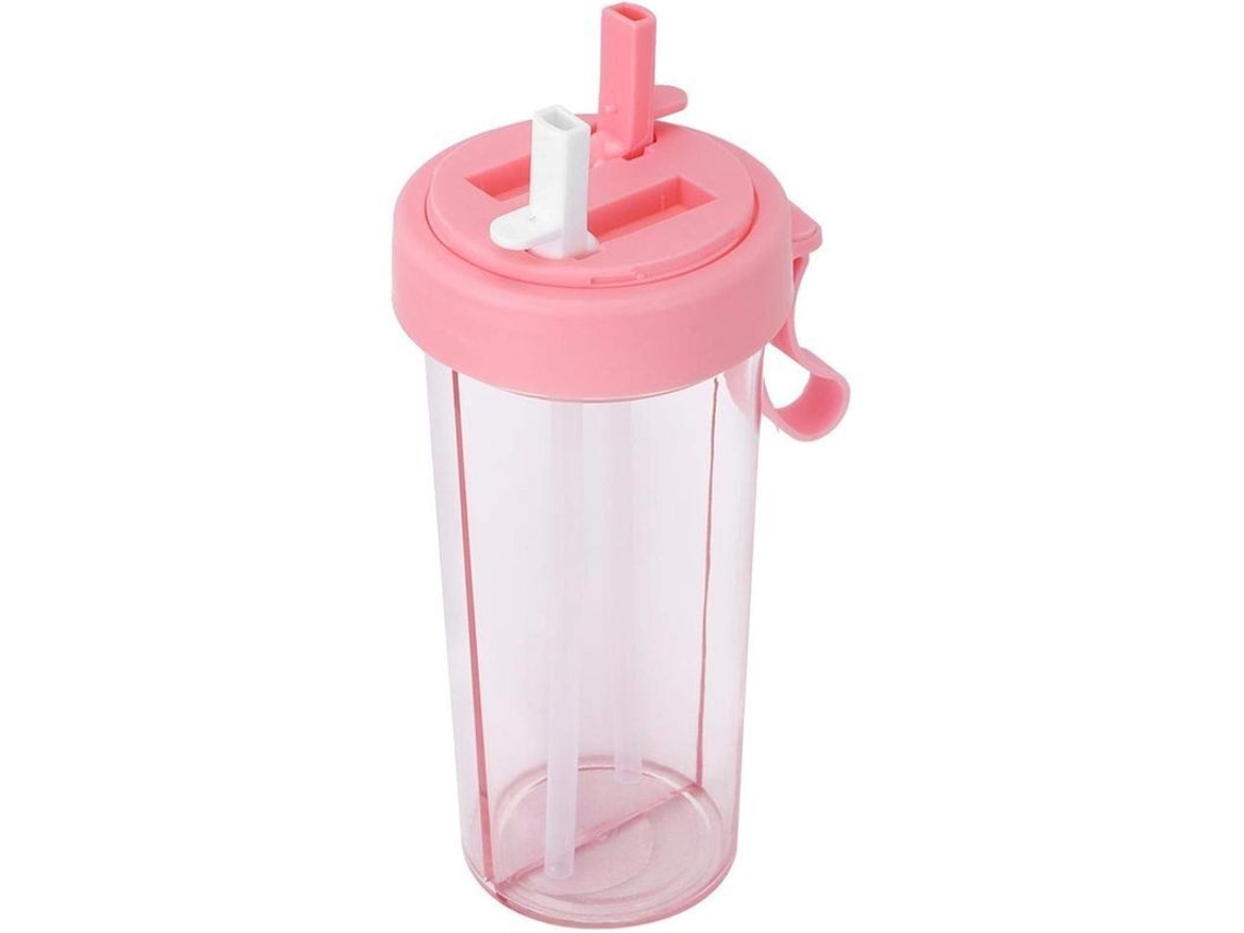 Botella De Agua Portátil De 600ml 2025, Taza De Doble Uso Para Niños, Deporte Y Viajes