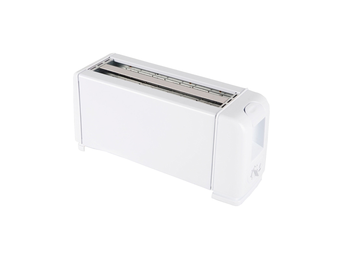 Torradeira Elétrica 4 Fatias Branca e Potência de 1200W 7 Níveis de Tostagem KLACK